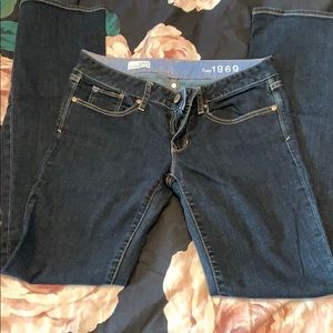 Dark wash gap jeans